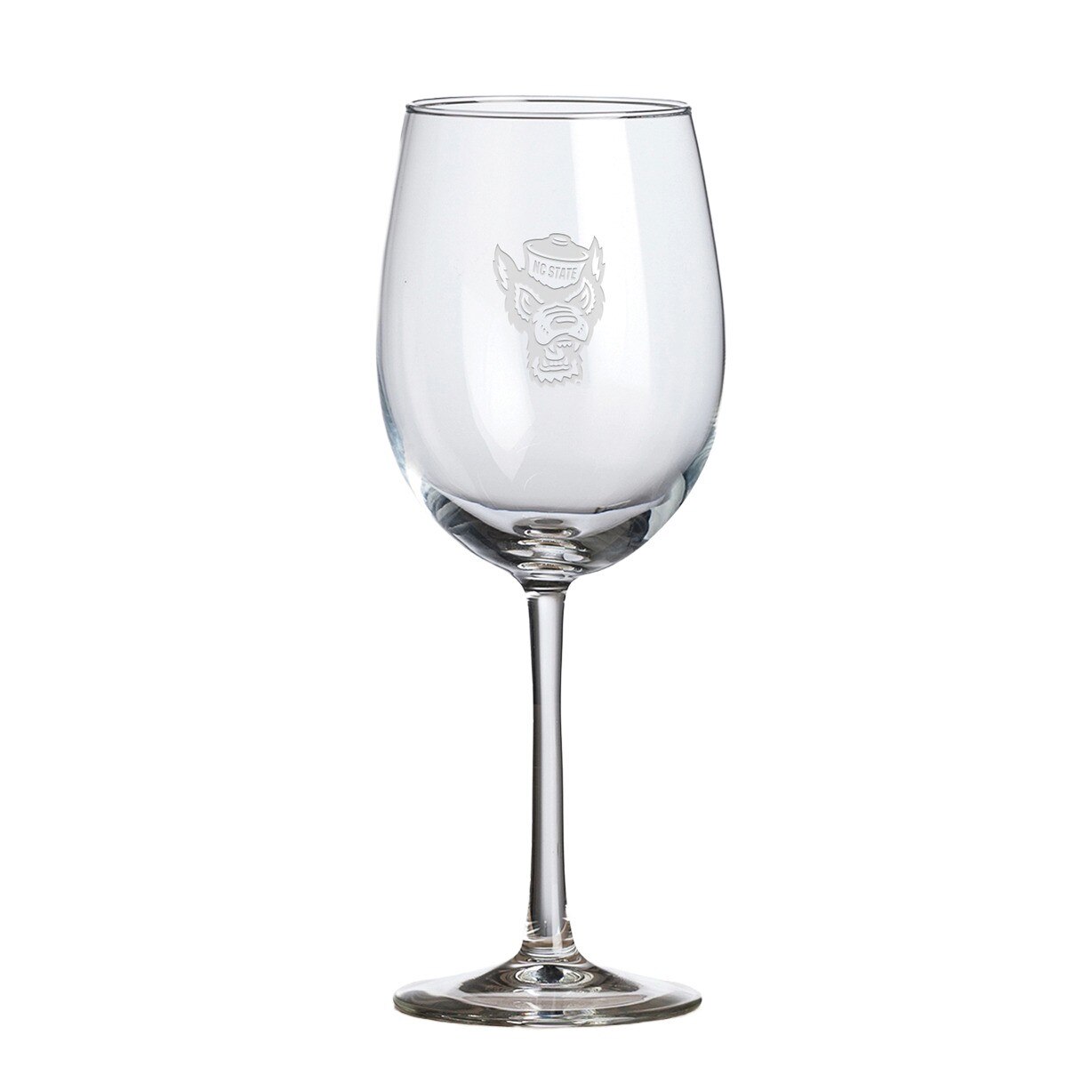 Wine Glass 16oz Wolfhead